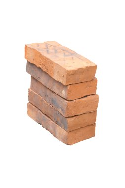 beyaz izole Tuğlalar