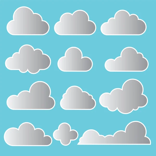 Cloud icon — Stock Vector