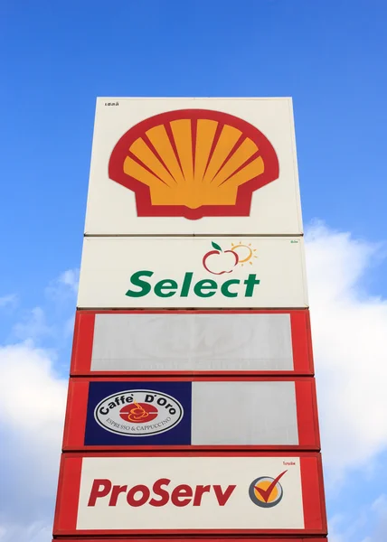 Shell Petrol, Tailândia — Fotografia de Stock