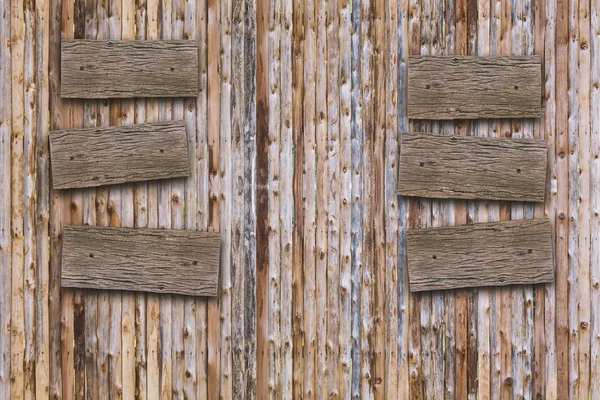 Tablero de madera marco en blanco en madera —  Fotos de Stock