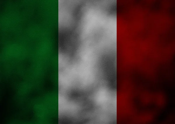 Grunge-Flagge Italiens — Stockfoto