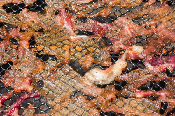 Фон из сухого мяса — стоковое фото