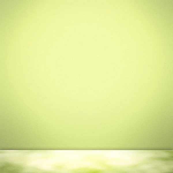 Abstrato parede sala verde — Fotografia de Stock