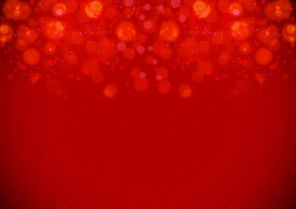 Abstrakt röd bokeh — Stockfoto