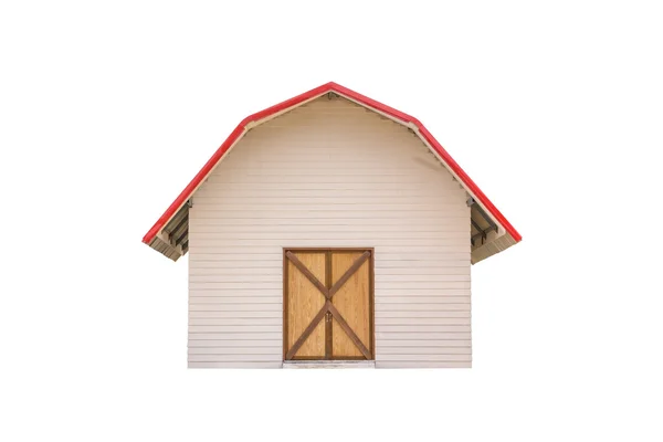 Jednoduchý dům izolovaných na bílém — Stock fotografie