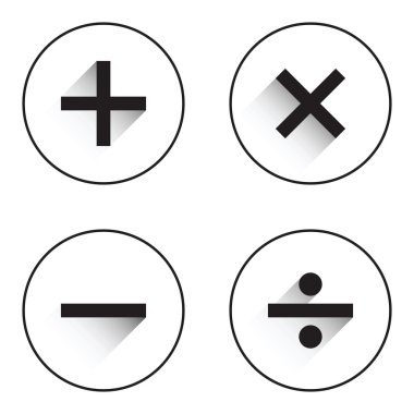 Beyaz üzerine temel matematiksel