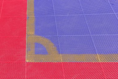Futsal plastik mahkeme döşeme karoları dokusu kat