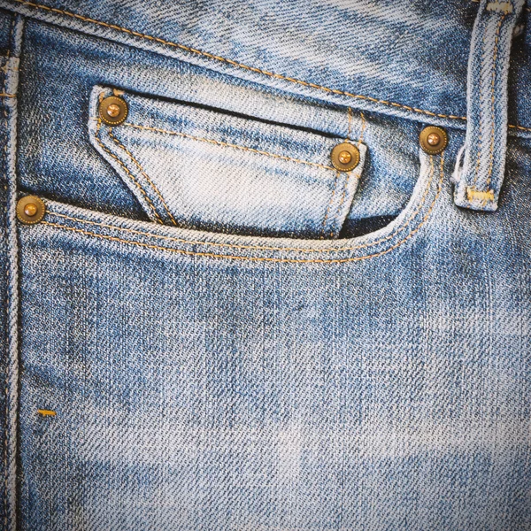 Jeans Textur Fragment — Stockfoto