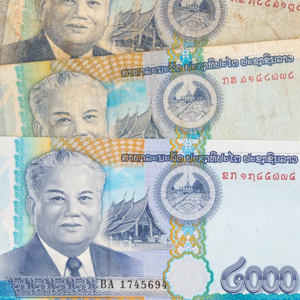 ラオスのお金背景 — ストック写真