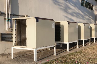 Grup Klima açık birimlerinin buildin dışında