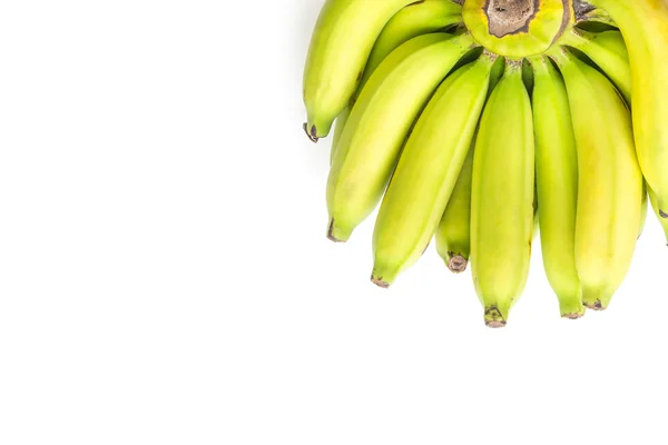Bananas em branco — Fotografia de Stock