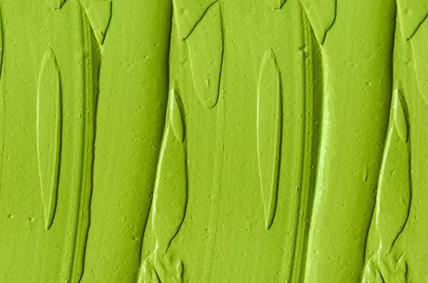 Zielona Glina Kosmetyczna Ogórkowa Maska Twarzy Krem Twarzy Awokado Zielona — Zdjęcie stockowe