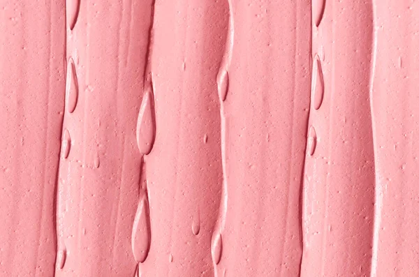 Blass Rose Kosmetik Ton Alginat Gesichtsmaske Gesichtscreme Körperpackung Textur Nahaufnahme — Stockfoto