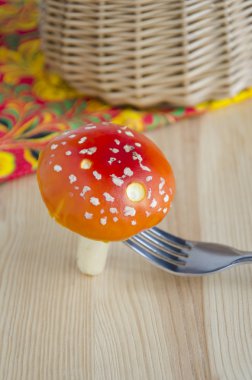 amanita kırmızı mantar