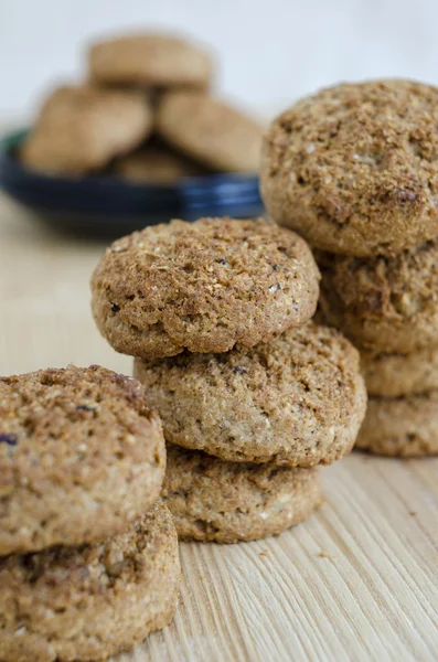 Oatmeal mini cookies — Stock Photo, Image