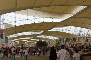 Expo ziyaret insan kalabalığı