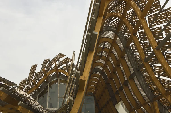 Close up of Chinese Pavilion at Expo 2015 — Stock Photo, Image