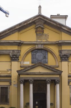 Mimari yakın çekim Santa Maria Podone Kilisesi  