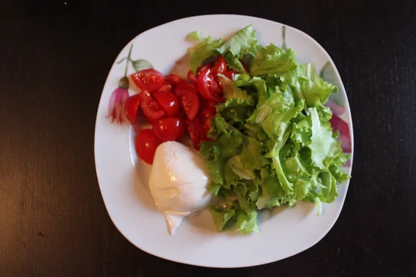 Итальянский триколовый салат — стоковое фото