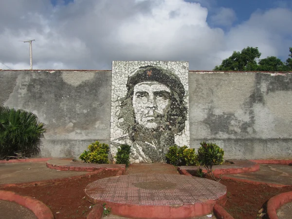 Che Guevara stenen mozaïek in Matanzas — Stockfoto