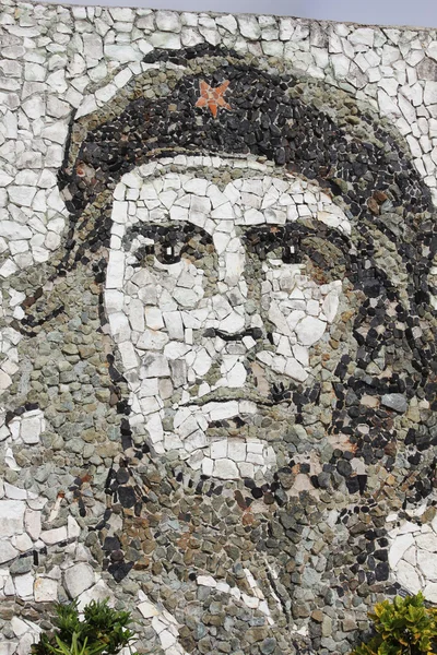 Che Guevara stone mosaic — Stock Photo, Image