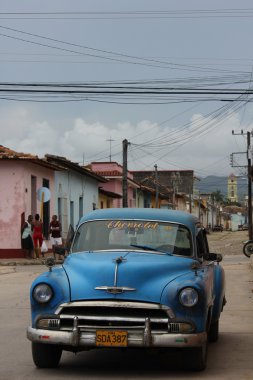 Küba eski model araba