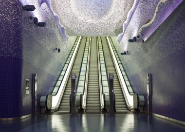 Toledo sanat istasyonu merdiven, Napoli