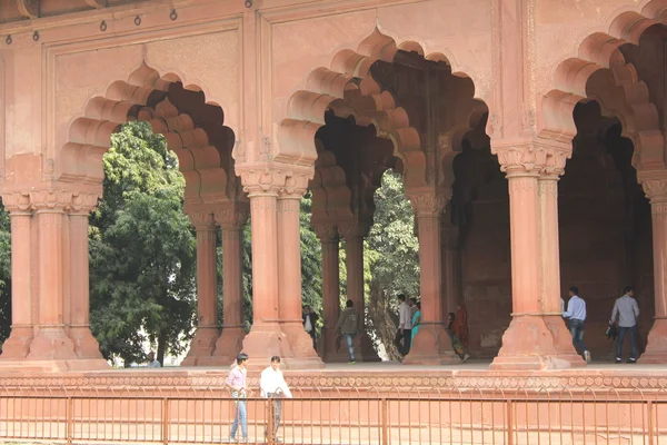 Delhi red fort, indien — Stockfoto