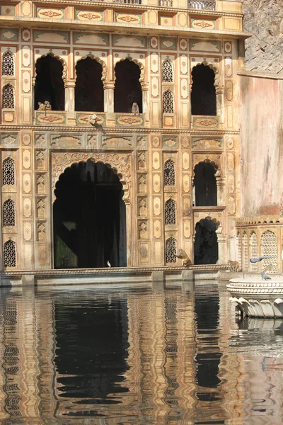 Galta eller apa templet i Indien — Stockfoto