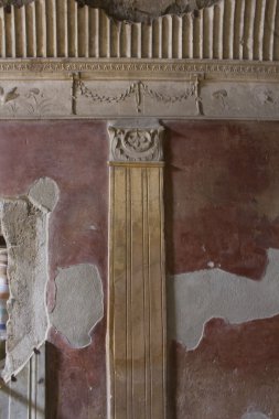 Stabian termal hamam Pompei, İtalya'da karmaşık