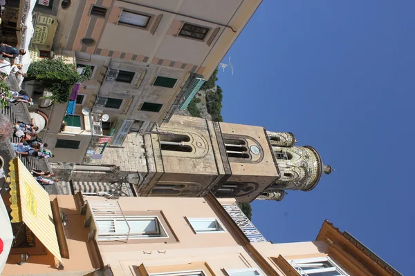 Campanario de la Catedral de Amalfi — Foto de Stock
