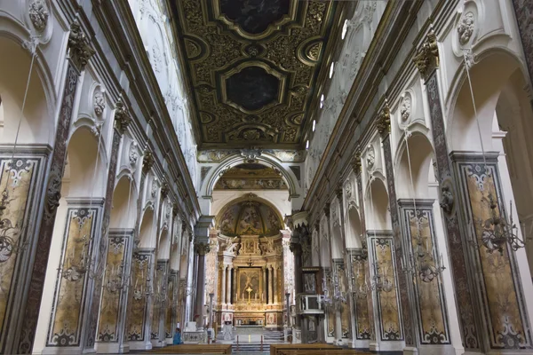Katedrály v Amalfi, liturgický prostor — Stock fotografie