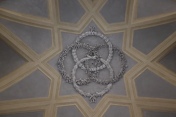 Caserta Kraliyet Sarayı tavan detayı — Stok fotoğraf