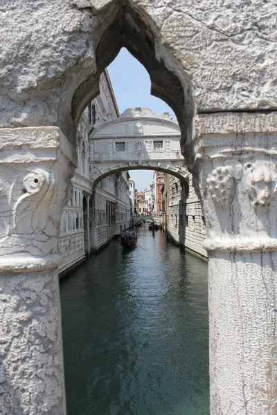 Die Brücke der Seufzer, Venedig — Stockfoto