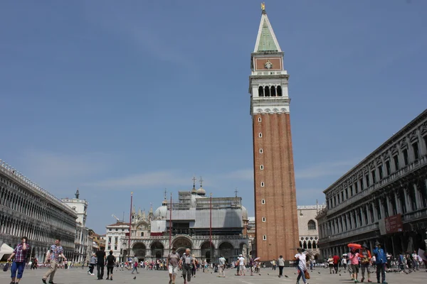 St.mark glockenturm, venedig — Stockfoto