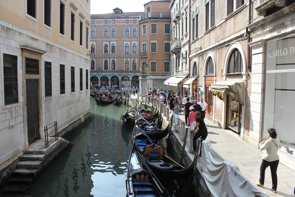 Traditioneller Kanal von Venedig — Stockfoto