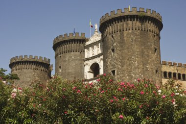 Castel Dell 'ovo (yumurta kalesi), Napoli, İtalya