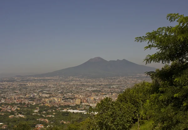 Vista panorámica del Vesuvio — Foto de Stock