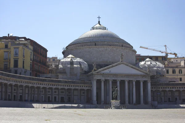 Kostel San Francesco di Paola v Piazza del Plebiscito, Neapol — Stock fotografie