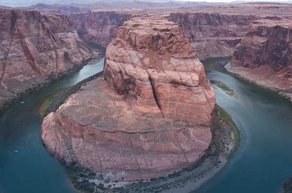 Horseshoe Bend en de Colorado rivier — Stockfoto