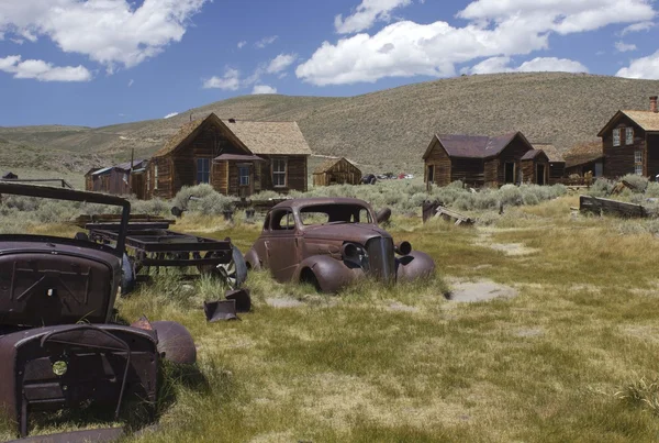 Bodie Ville fantôme, aperçu de la ville — Photo