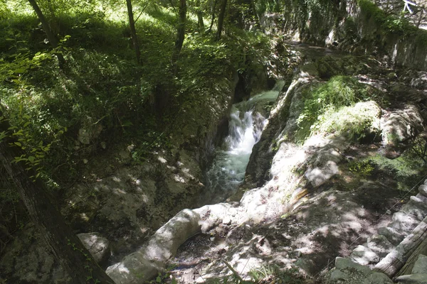 Valle delle Ferriere path in Amalfi — Stock Photo, Image