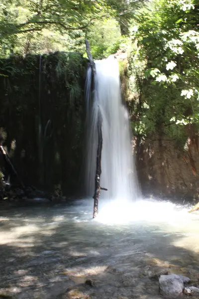 Wasserfall Valle delle Ferriere — Stockfoto