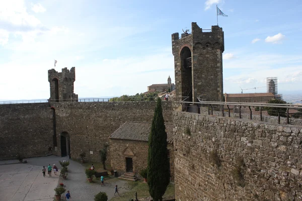 Castillo de Montalcino, Italia — Foto de Stock