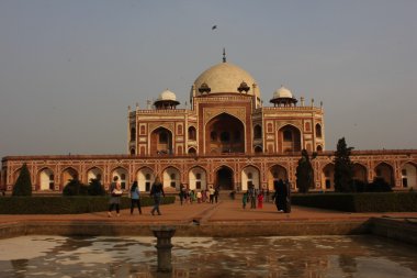 Ön görünüm Humayuns mezar, Hindistan