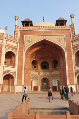 Humayuns mezar, mimari detay, Hindistan