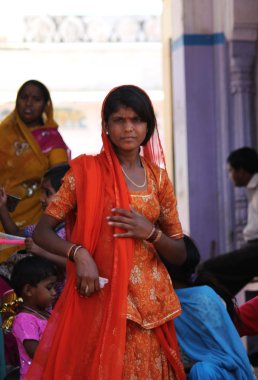 Hindistanlı bir kız portresi