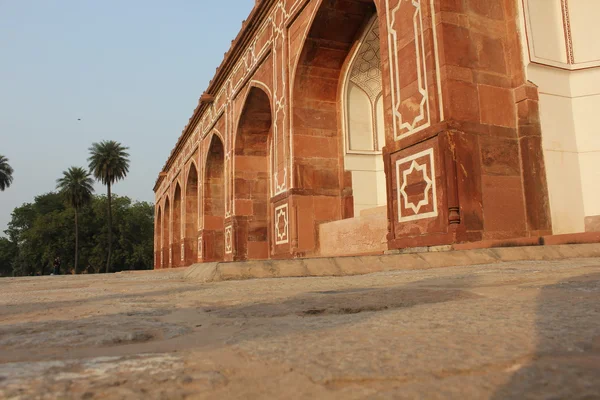 Túmulo de Humayun, detalhe arquitetônico, Índia — Fotografia de Stock