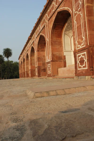 Túmulo de Humayun, detalhe arquitetônico, Índia — Fotografia de Stock