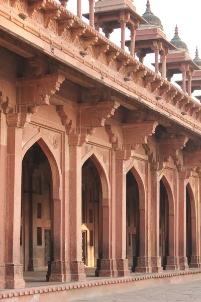 Fatehpur Sikri, India, kolommen details — Stockfoto